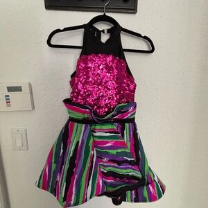 Dance Dress, Jazz competition , NEW, girls size Xl